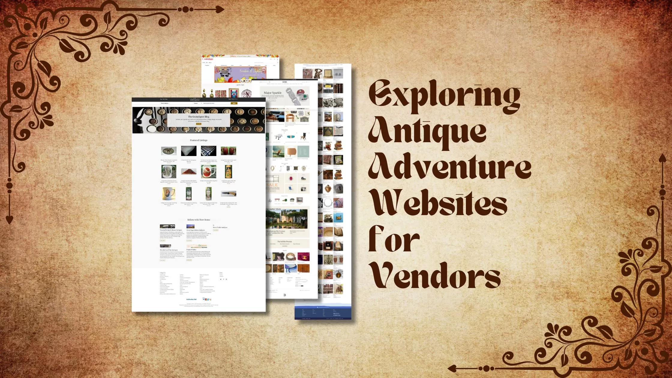 Exploring Antique Adventure Websites for Vendors