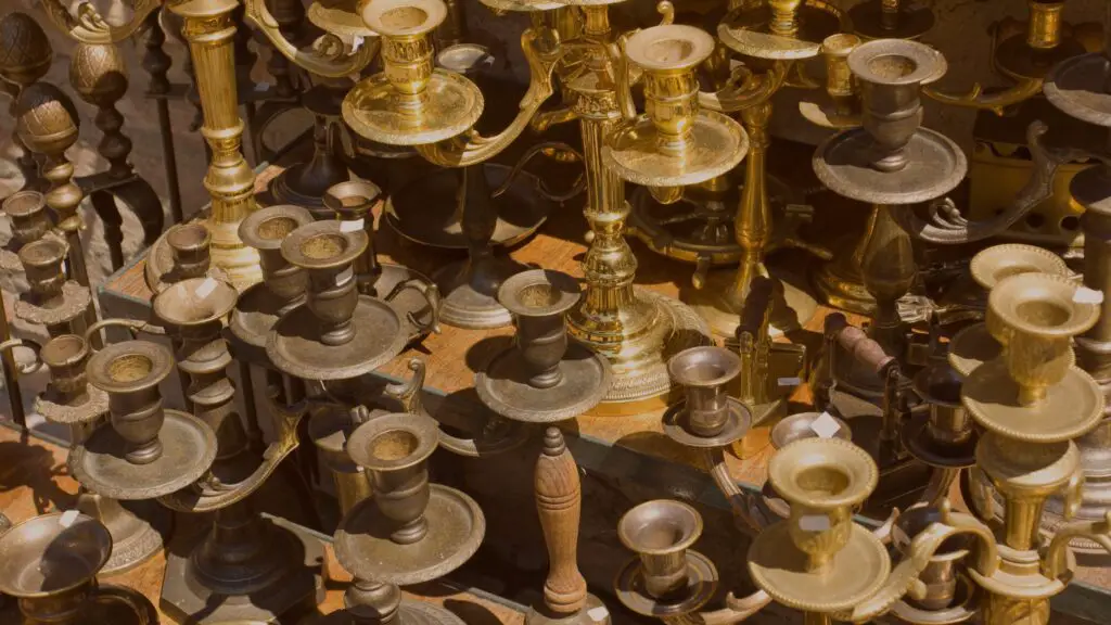 Caring for Your Antique Brass Candle Holders