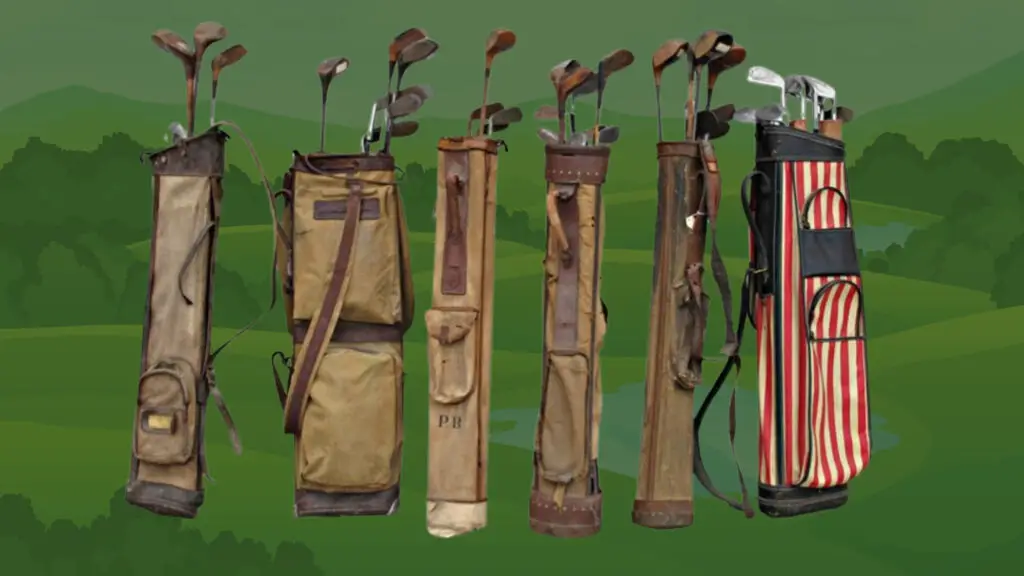 Types of Antique Golf Bags